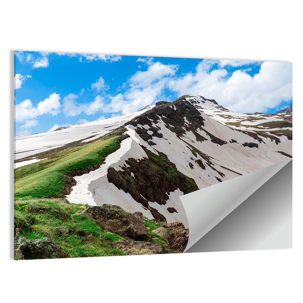 Mount Aragats Ridge Wall Art