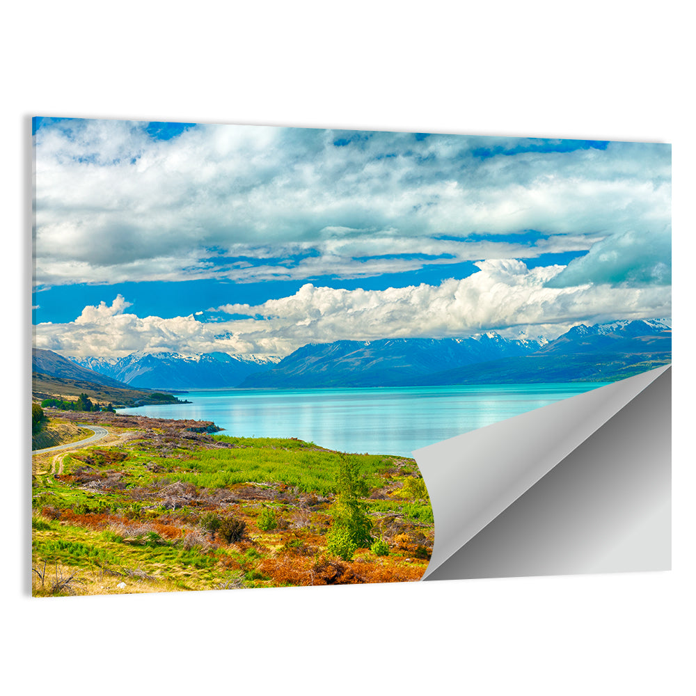 Turquoise Lake Pukaki with Mount Cook Wall Art