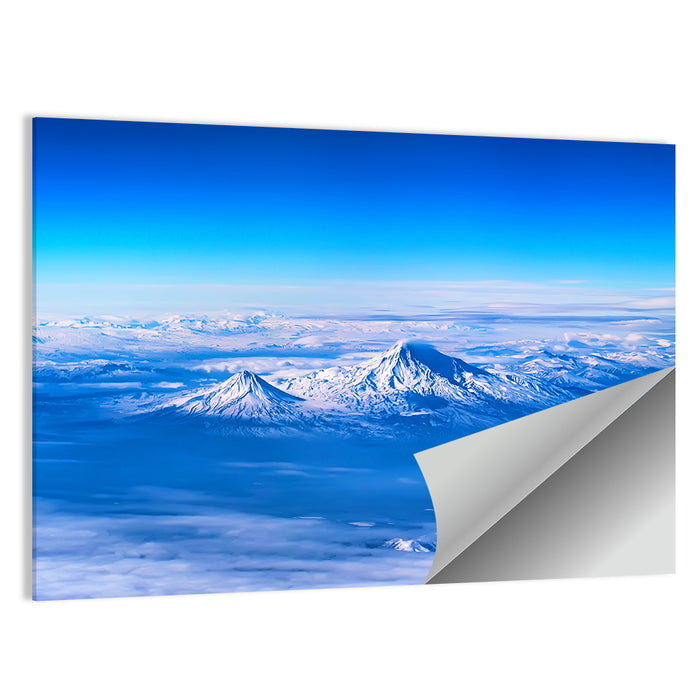 Mount Ararat Above Clouds Wall Art as a poster print