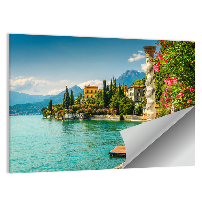 Villa Monastero View, Lake Como Wall Art as a poster print