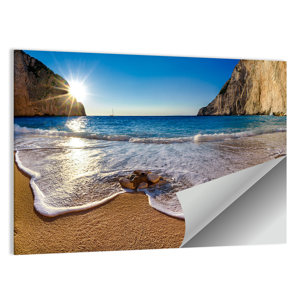 Navagio Beach, Zakyntos Seascape Wall Art