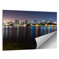 Oakland Skyline Over Lake Merritt Wall Art