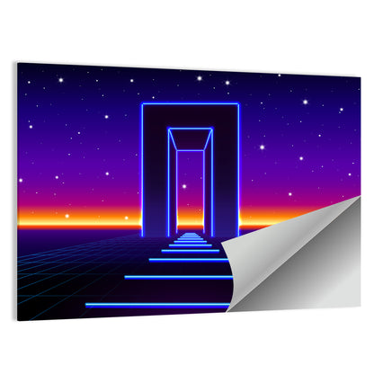 Road To Future Illustration Wall Art