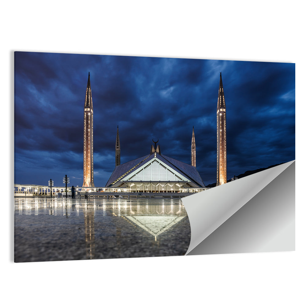 Faisal Mosque Islamabad Wall Art