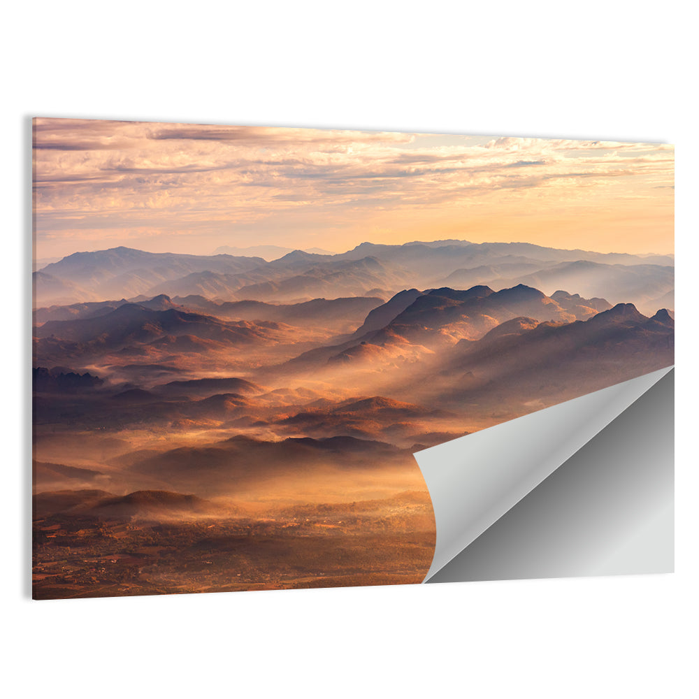 Foggy Chiangdao Mountain Wall Art