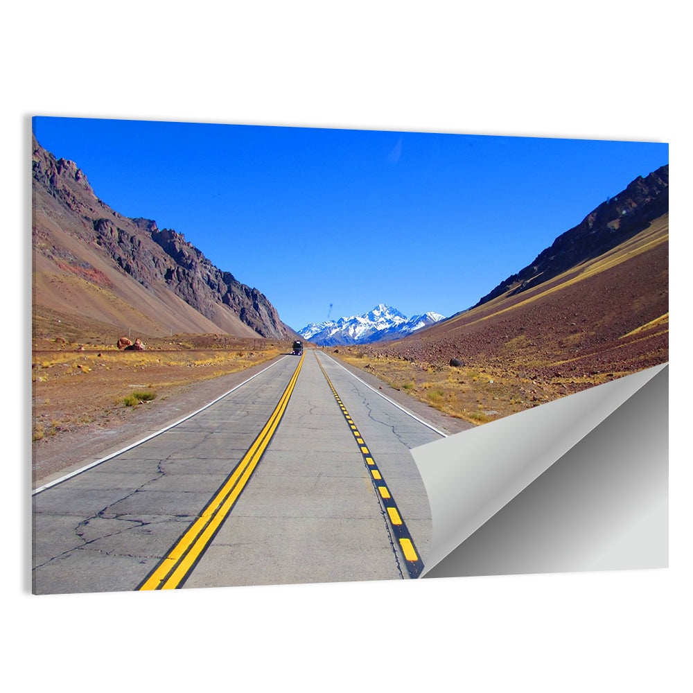 Road to Mount Aconcagua Wall Art
