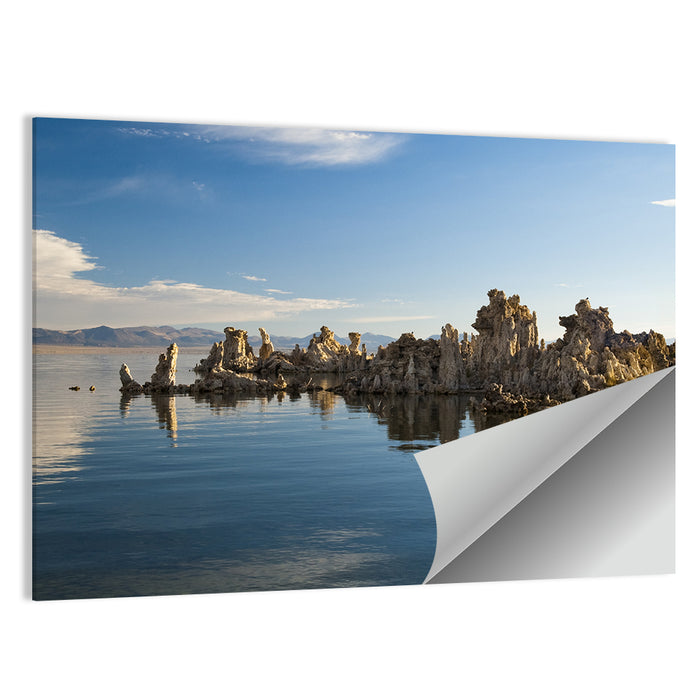 Mono Lake Reflections Wall Art as a poster print