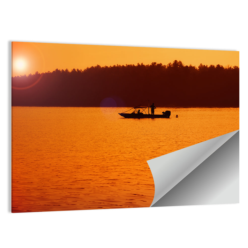 Lake James Sunset Wall Art