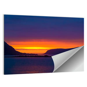 Norwegian Sea Sunset Wall Art