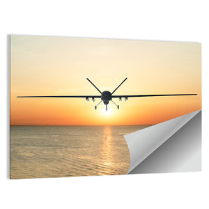 Military Drone Flight Wall Art