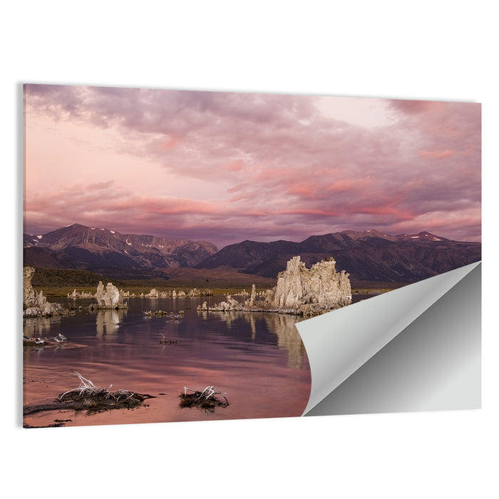 Mono Lake Sunset, Owens Valley Wall Art as a poster print