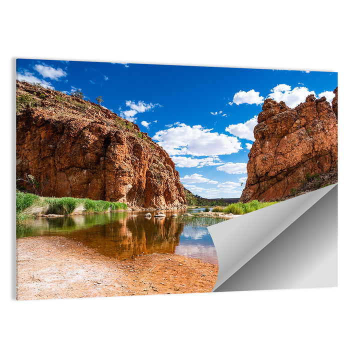 Glen Helen Gorge Wall Art as a poster print