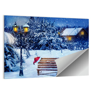 Christmas Winter Forest Wall Art