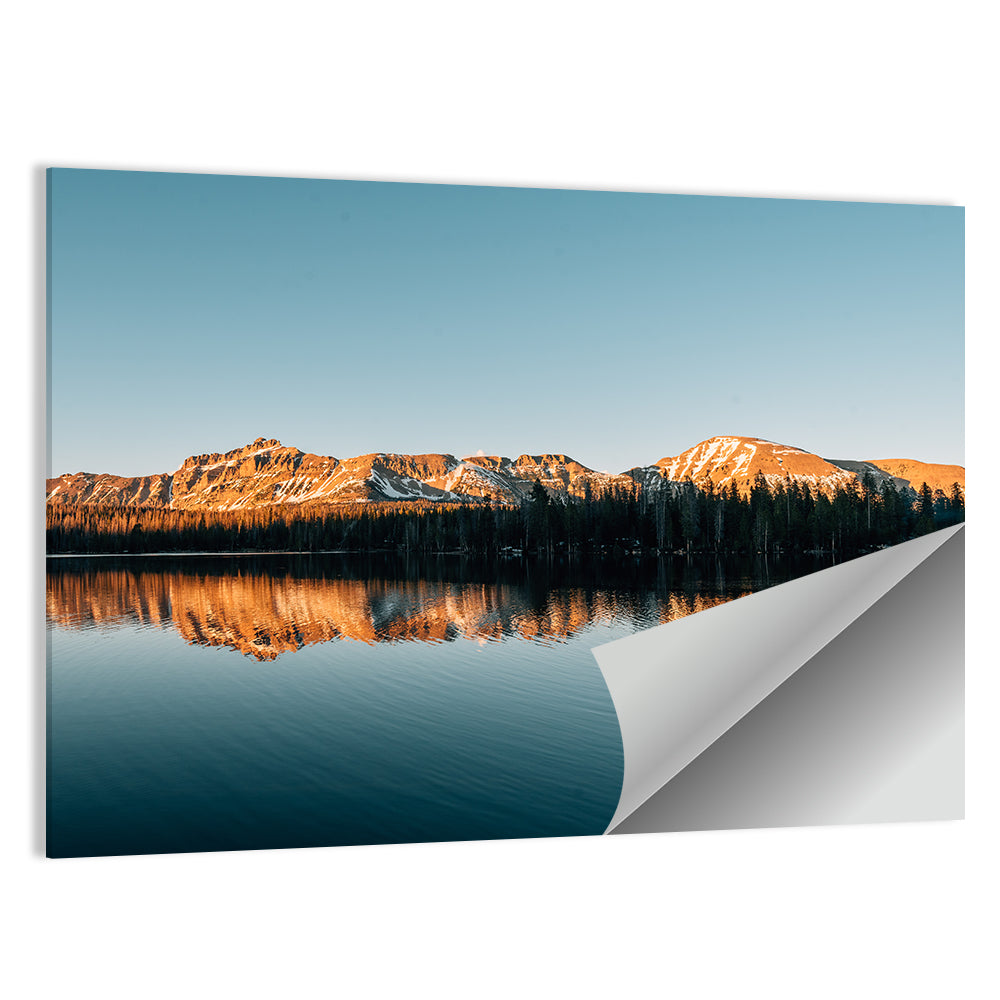 Mirror Lake Reflection, Uinta Mountains Wall Art