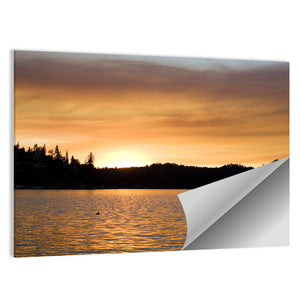 Lake Arrowhead Sunset Wall Art