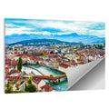 Lucerne Chapel Bridge View Wall Art