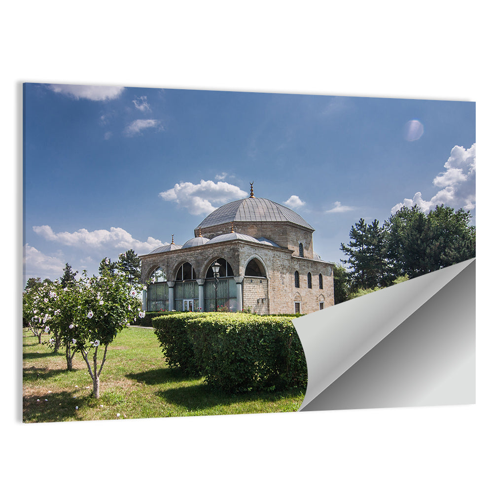Sunlit Old Mosque in Izmail Wall Art