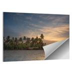 Vembanad Lake Sunset Wall Art