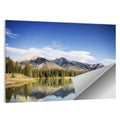 Minnewanka Lake Reflection Wall Art