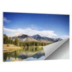 Minnewanka Lake Reflection Wall Art
