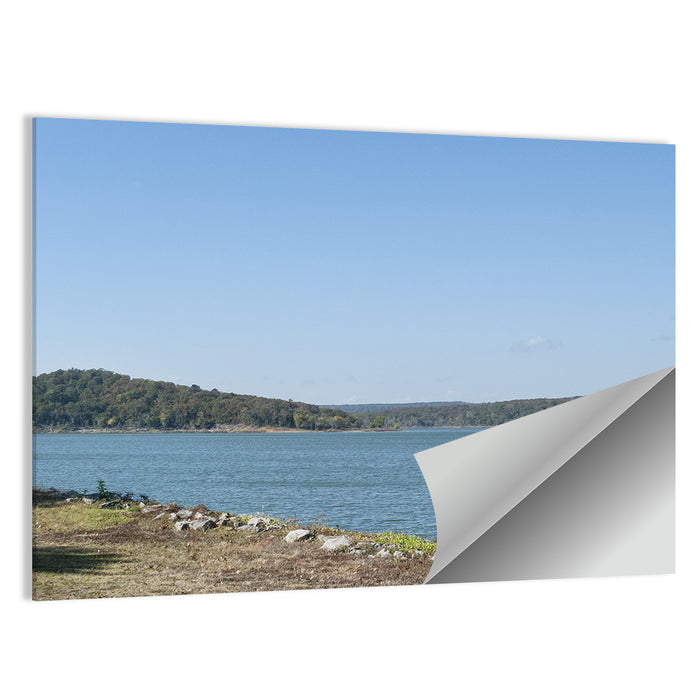 Tenkiller Lake Shoreline Wall Art as a poster print