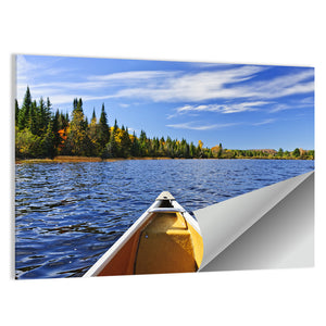 Canoe Bow & Lake Wall Art