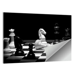 Chess Game Wall Art