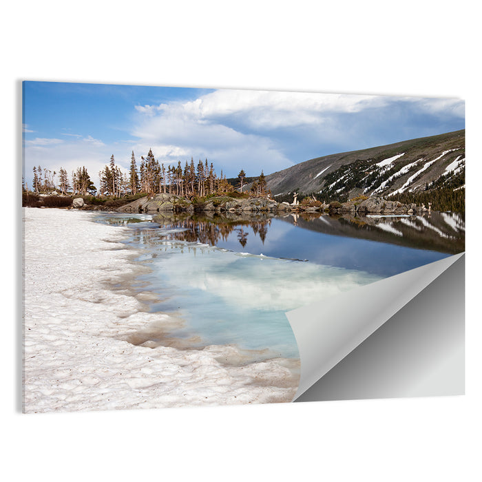 Lake Isabelle Reflection Wall Art as a poster print