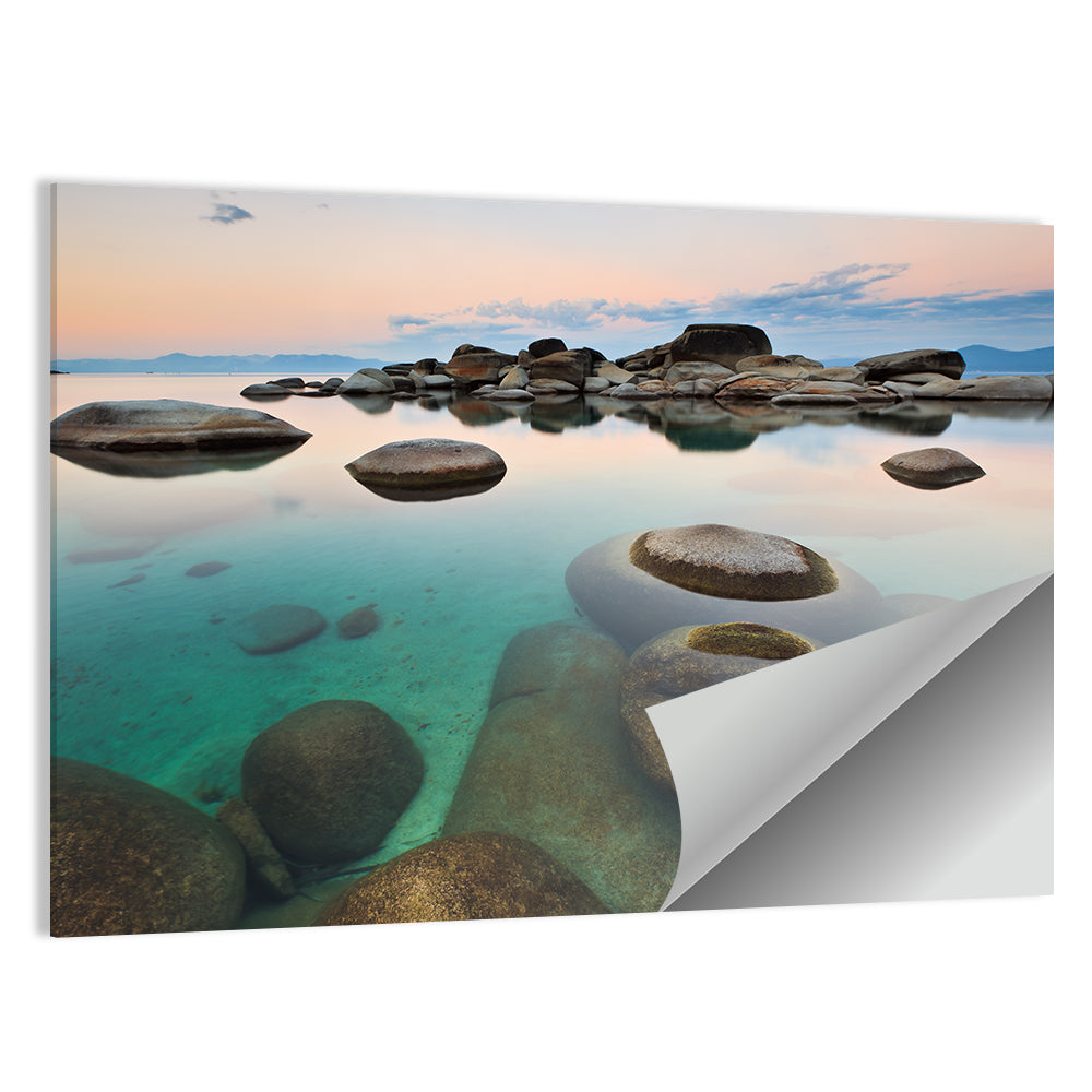 Sand Harbor Dusk, Lake Tahoe Wall Art