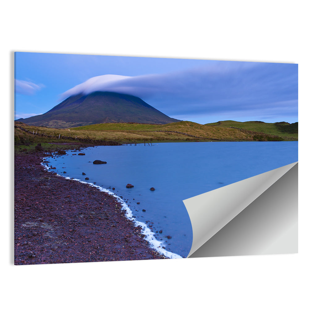 Captain Lake at Dusk Wall Art