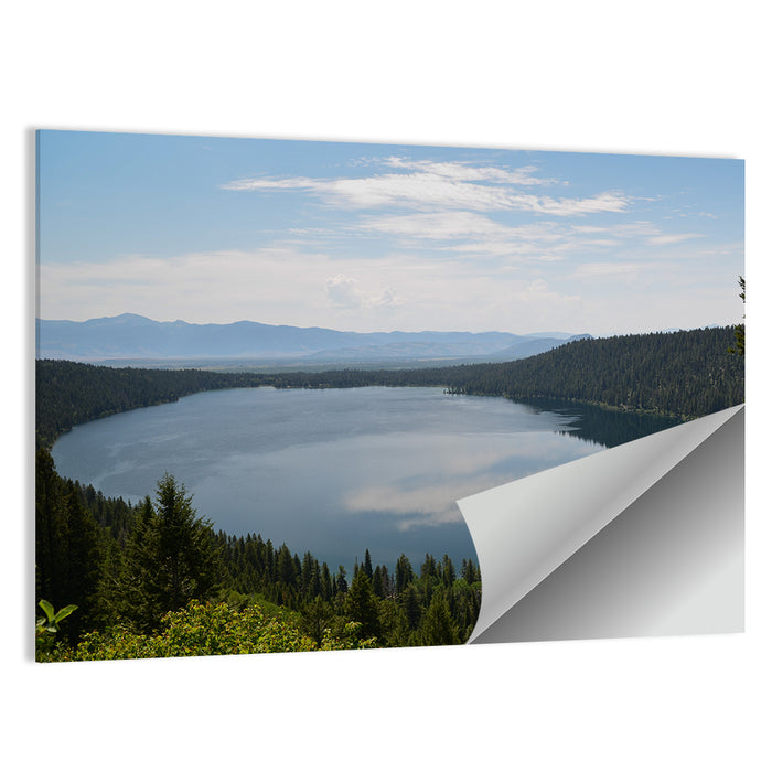 Phelps Lake Reflections Wall Art as a poster print