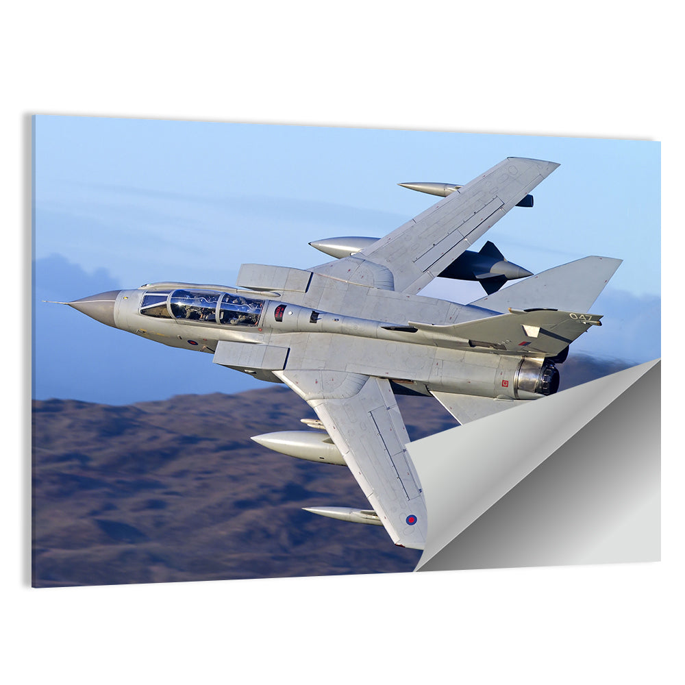 Tornado Gr4 in Flight Wall Art