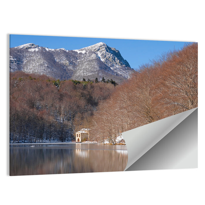 Lake Santa Fe Del Montseny Wall Art as a poster print