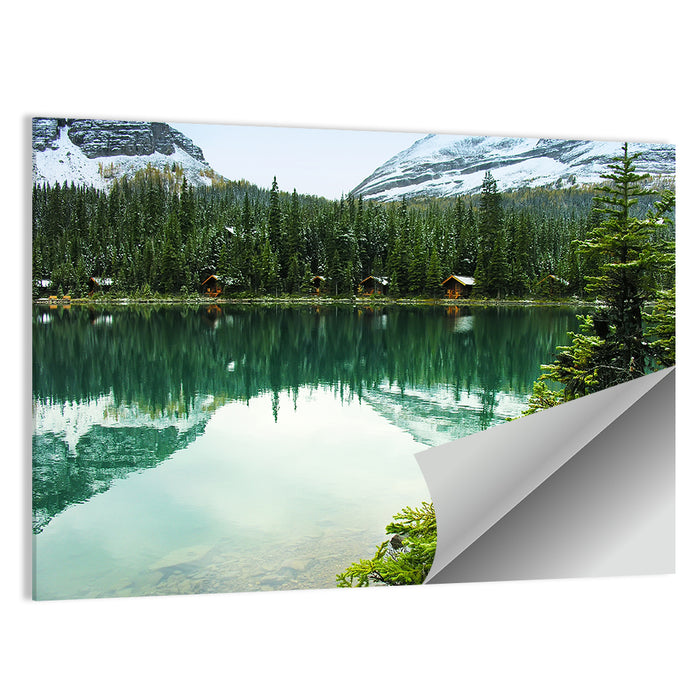 Lake O Hara Morning Wall Art as a poster print