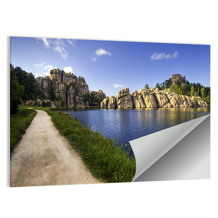 Sylvan Lake Trail, Black Hills Wall Art as a poster print