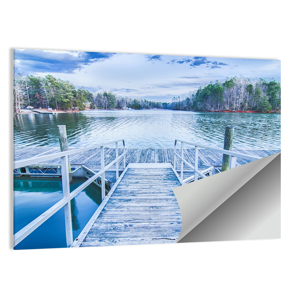 Morning at Lake Wylie Wall Art