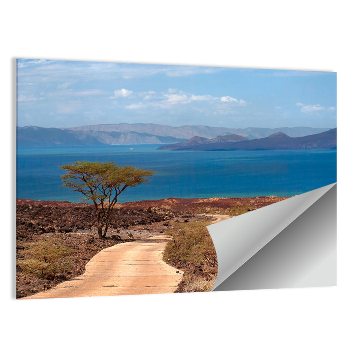 Road to Lake Turkana Wall Art as a poster print