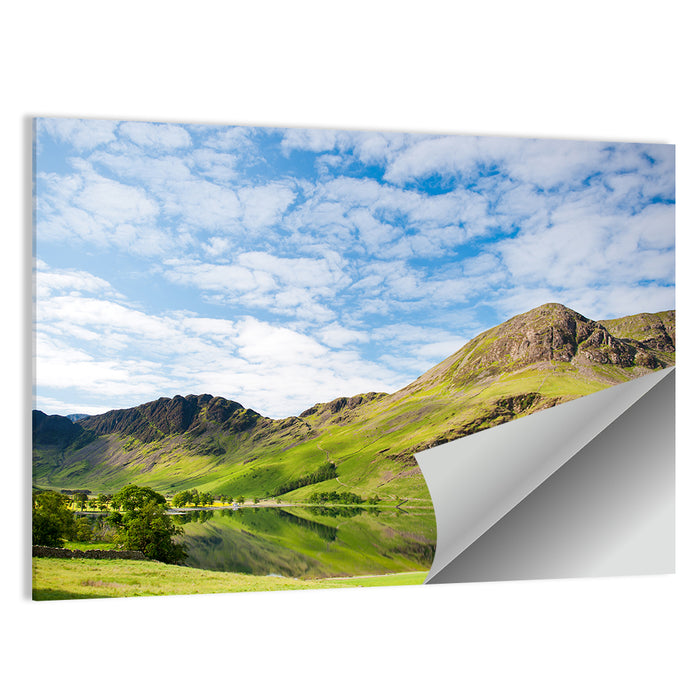 Haystacks Reflection at Buttermere Wall Art as a poster print