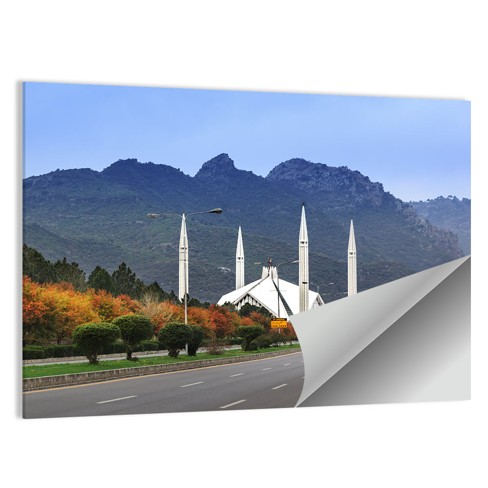 Faisal Mosque Islamabad Wall Art