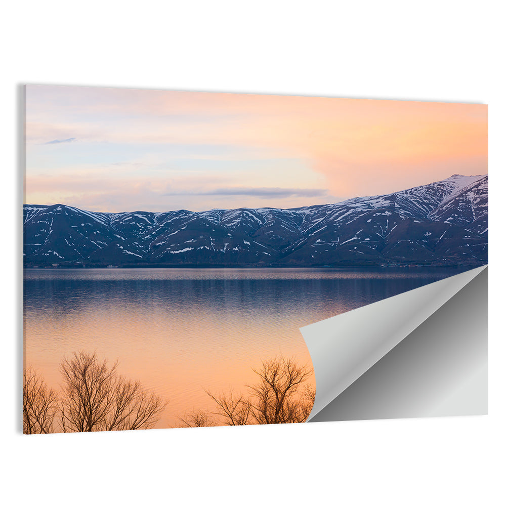 Lake Sevan Golden Dusk Wall Art