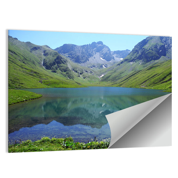 Urup Lake Reflection Wall Art as a poster print