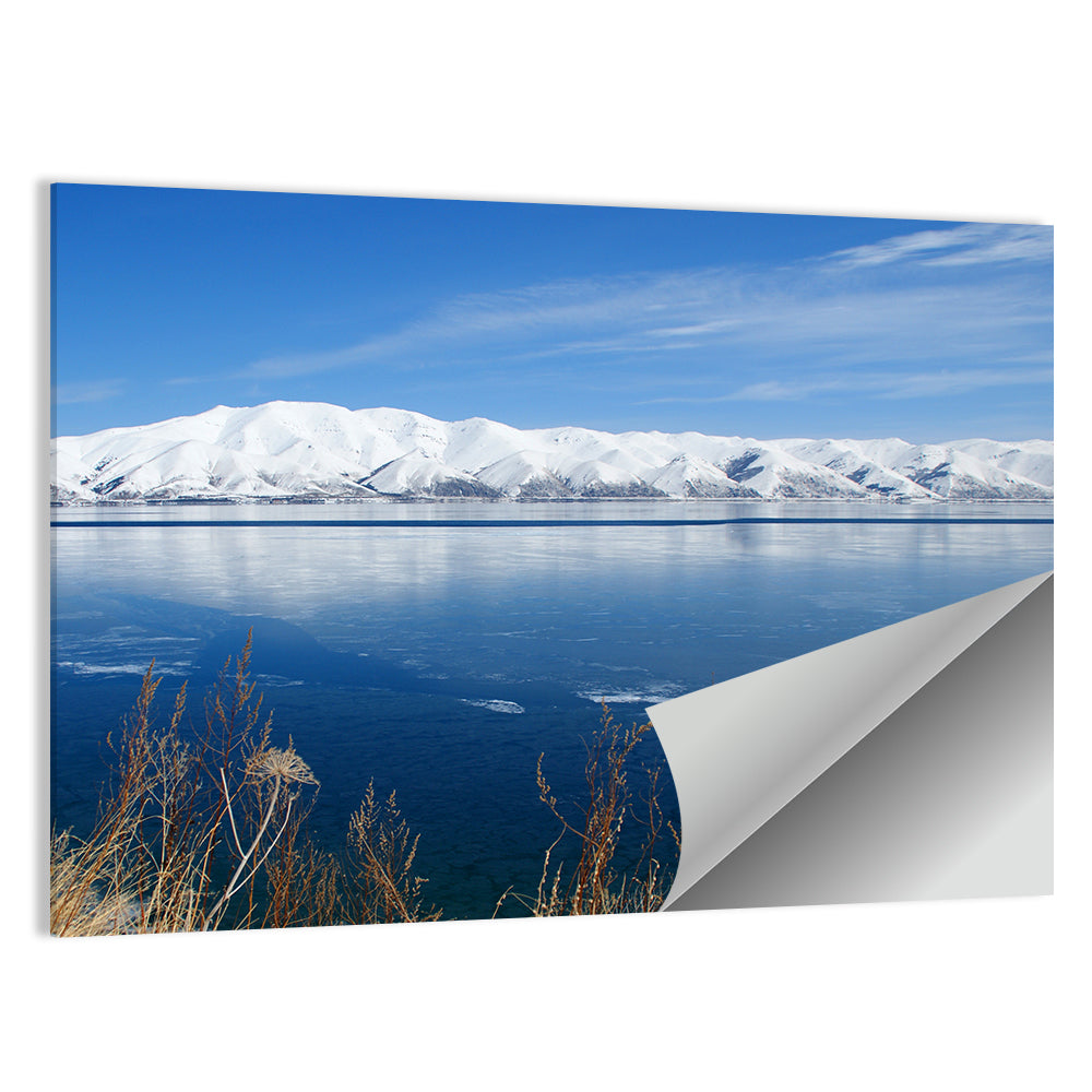 Lake Sevan Winter Wall Art