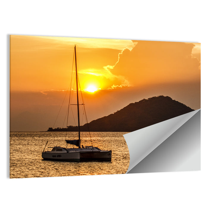 Mama Afrika Sunset, Lake Malawi Wall Art as a poster print