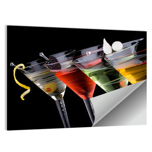 Classic Martini Cocktails Wall Art