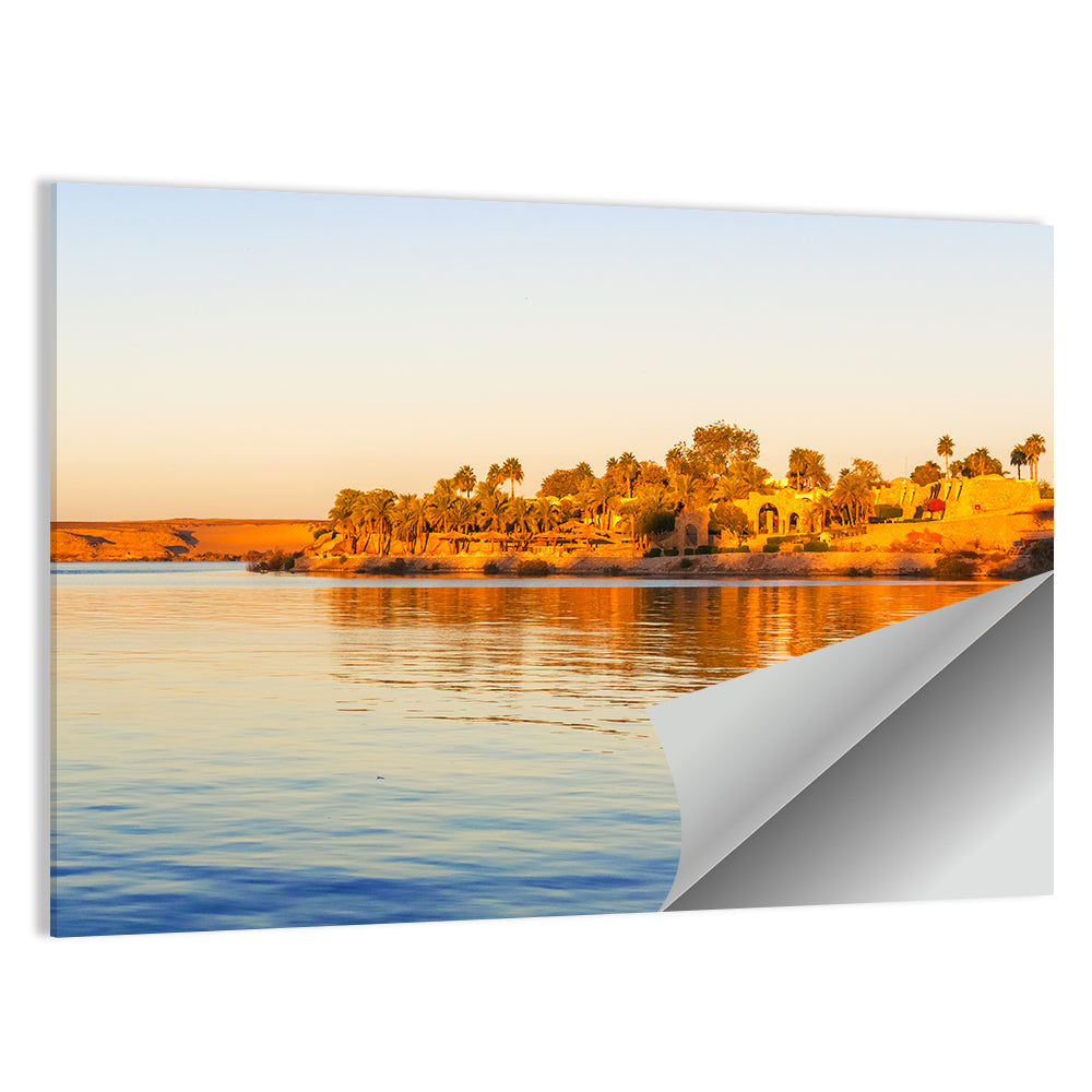 Lake Nasser Golden Hour Wall Art