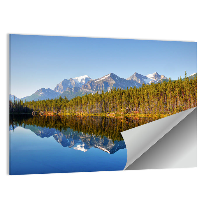 Herbert Lake Reflection Wall Art as a poster print