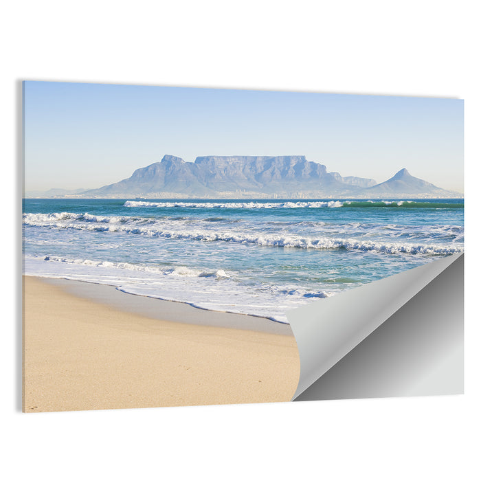 Table Mountain Cape Town Wall Art as a poster print
