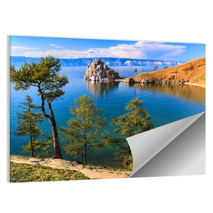 Shamanka Rock, Lake Baikal Wall Art as a poster print