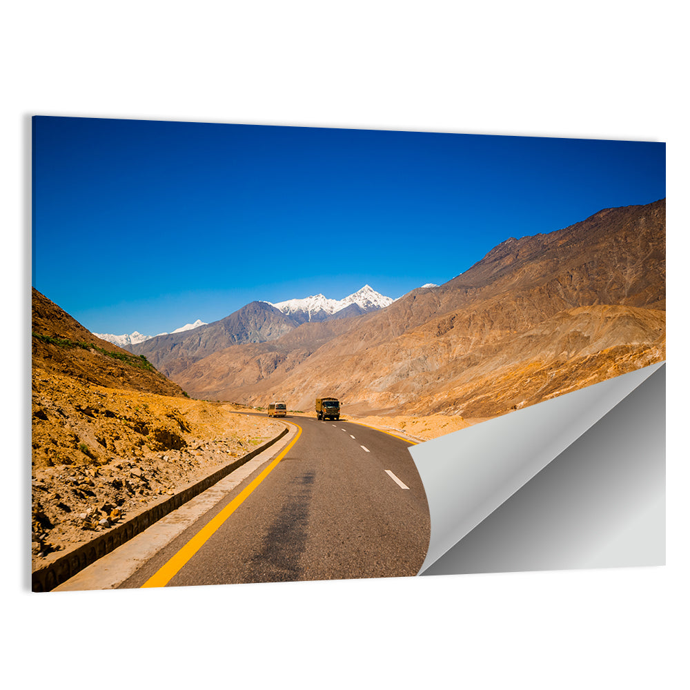 Karakorum Highway Pakistan Wall Art