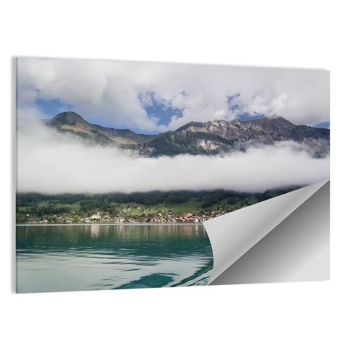 Lake Brienz Reflection Wall Art as a poster print